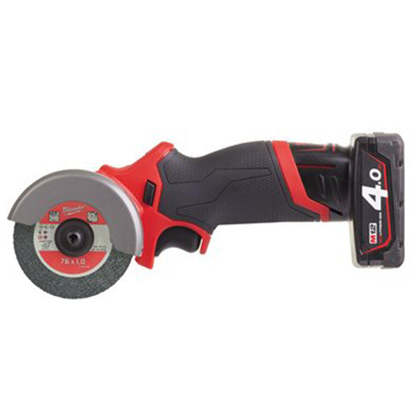 Meuleuse ø76mm 12v 2+4ah m12 fcot-422x 4933464619 milwaukee