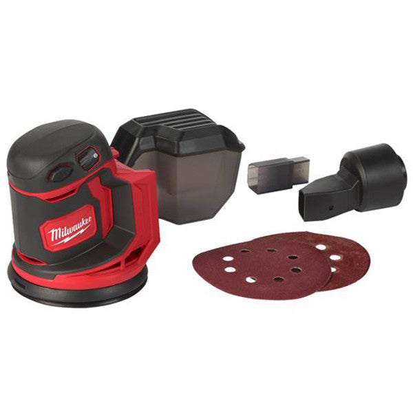 Ponceuse excentrique 18v solo m18 bos125-0 4933464228 milwaukee