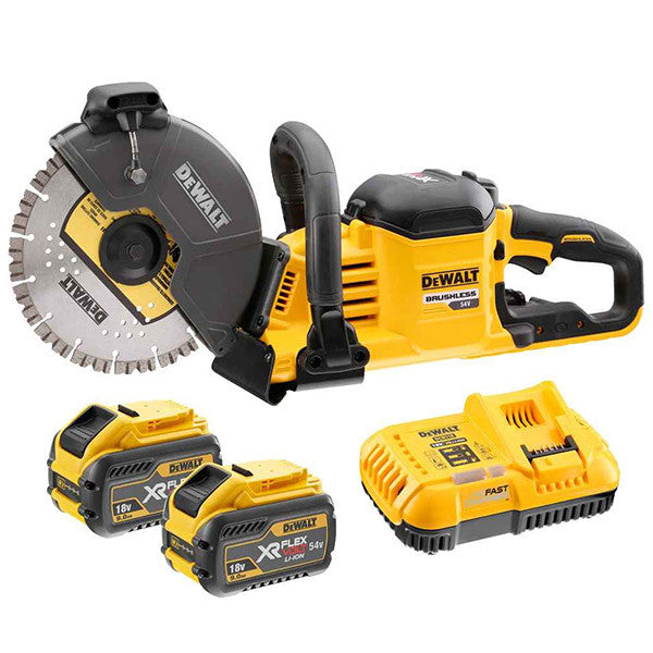 Découpeuse 54v xr flexvolt ø230 mm 2x3 ah dcs691x2-qw dewalt