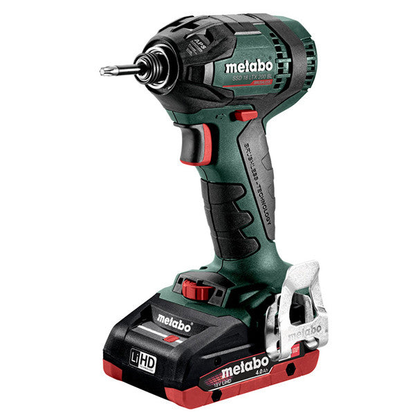 Visseuse à chocs 18v 4ah ssd18ltx200bl 602396800 metabo