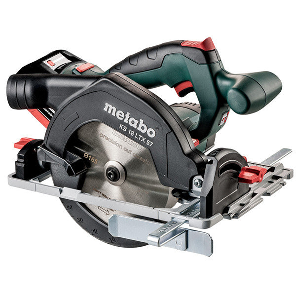 Scie circulaire ø165mm 18v 8ah ks18ltx57 601857810 metabo
