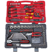 Coffret douilles et accessoires ultimate 1/2"-1/4", 101 922.0701 ks tools