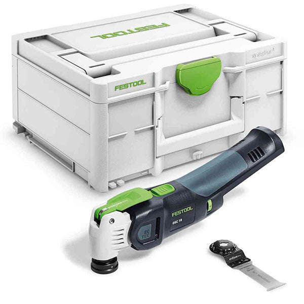 Outil oscillant 18v osc 18 e-basic 576591 festool