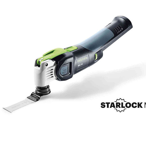 Outil oscillant 18v osc 18 e-basic 576591 festool