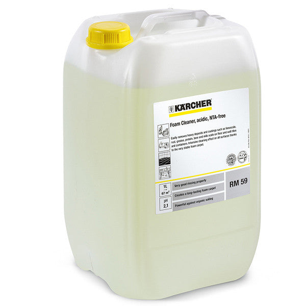 Agent moussant acide pressurepro rm59 6.295-192.0 karcher