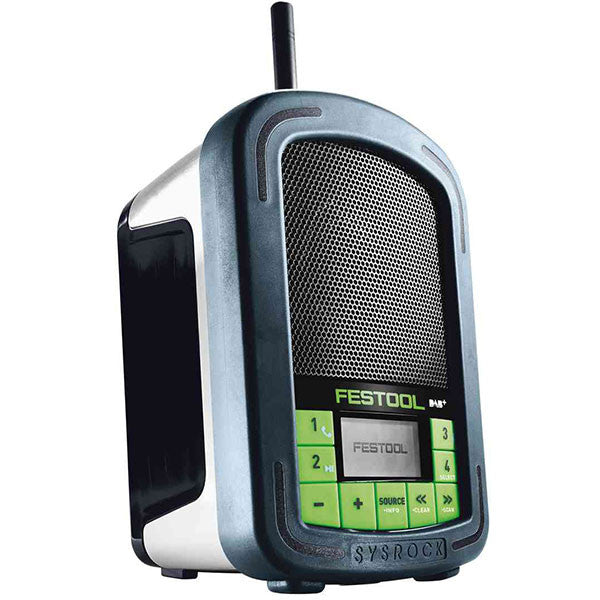 Radio de chantier sysrock br10 dab+ 202111 festool