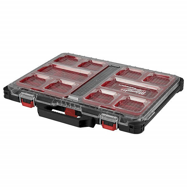 Organisateur slim 10 casiers packout 4932471064 milwaukee