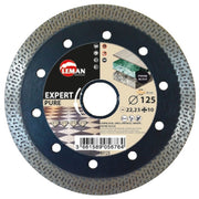 Disque diamant grès cérame 125mm 980125 leman