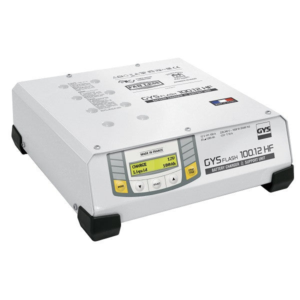 Chargeur bsu plomb/lithium 12v gysflash 100.12 (5m) 029415 gys