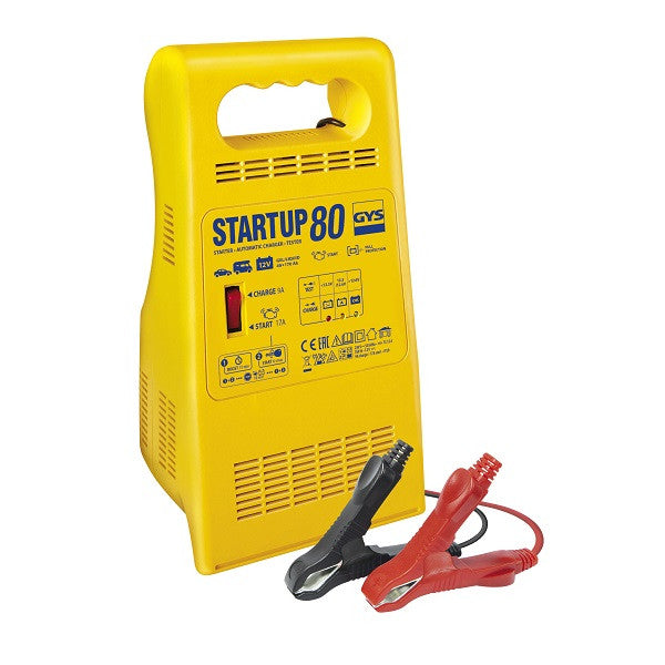 Booster chargeur batterie plomb 12v start'up 80 024922 gys