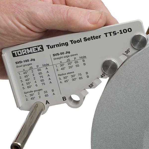 Positionneur pour outils de tournage tts-100 tormek