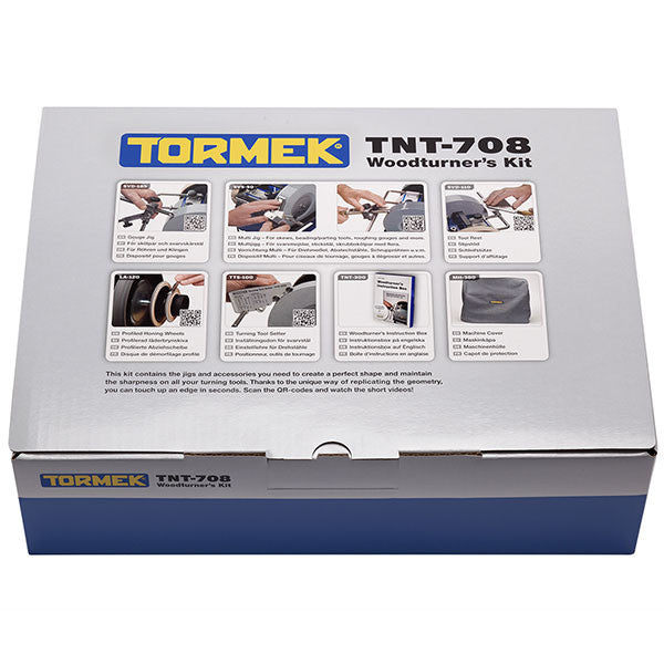 Kit de tournage sur bois tnt-708 tormek