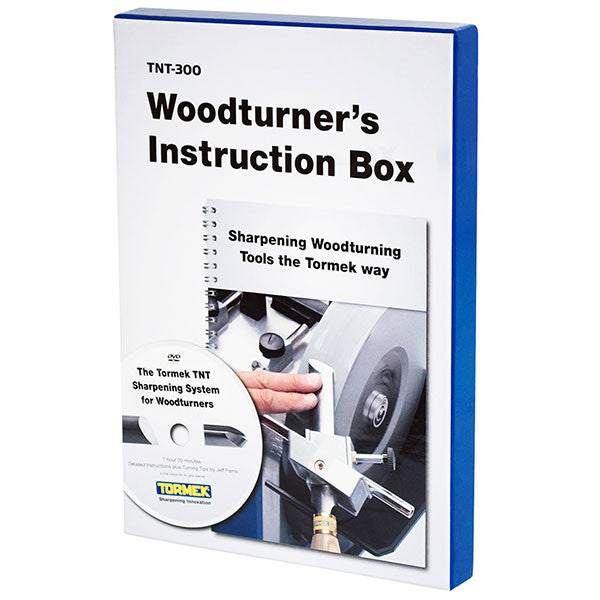 Dvd d'instructions pour outils de tournage tnt-300 tormek