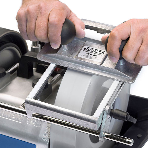 Dispositif pour affûtage fers de toupie svp-80 tormek