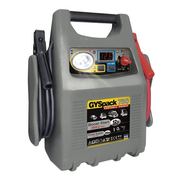Booster démarreur autonome 12v gyspack 750 026179 gys