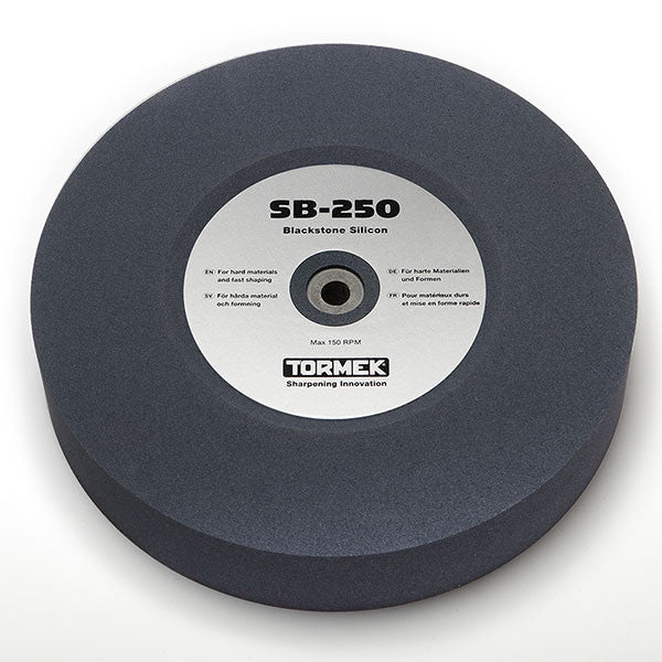 Meule blackstone silicon pour aciers rapides ø250mm sb-250 tormek