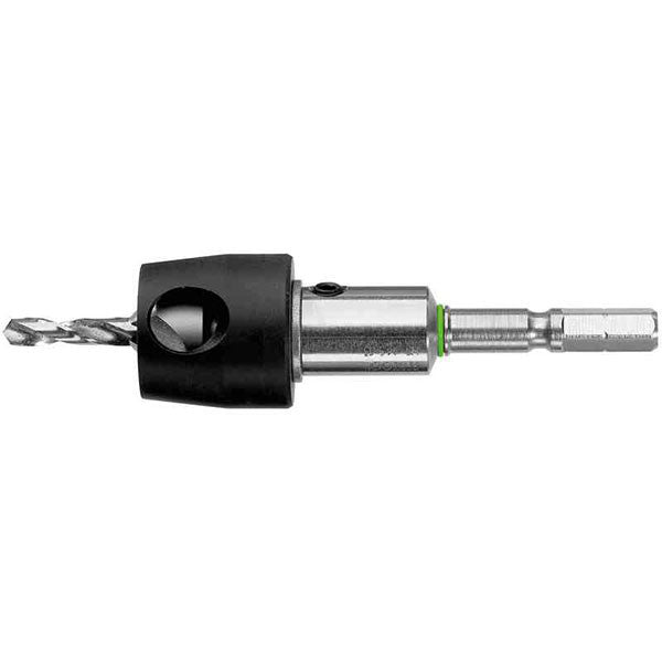 Alésoir avec butée de profondeur ø5 bsta hs d3,5 ce 492523 festool