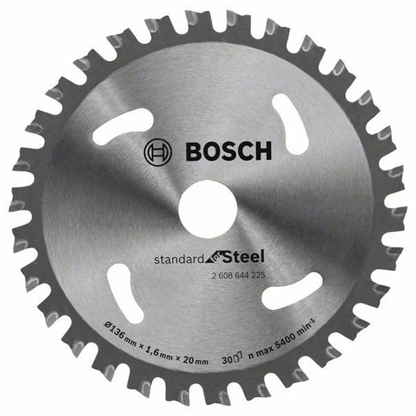 Lame de scie circulaire ø136mm standard for steel 2608644225 bosch