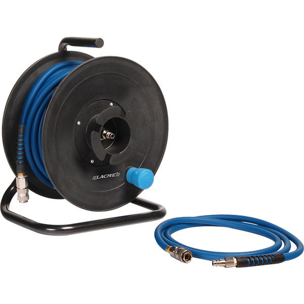 Enrouleur manuel de chantier 20m +2m ø8mm lacm'flex 326120 lacme