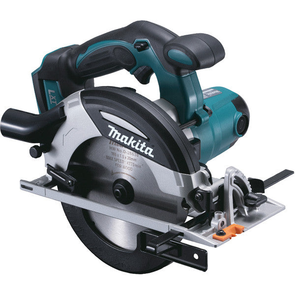 Scie circulaire 18v lxt ø165 mm solo en makpac dhs630zj makita