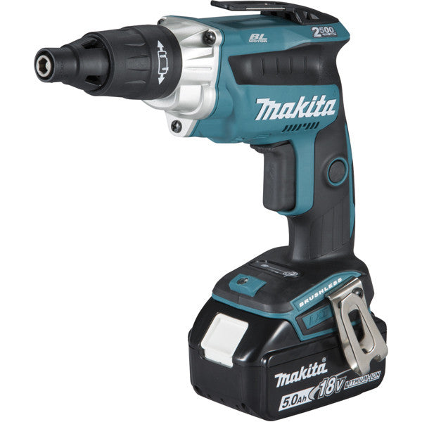 Visseuse à bardage 18v lxt 2x5 ah en makpac dfs251rtj makita