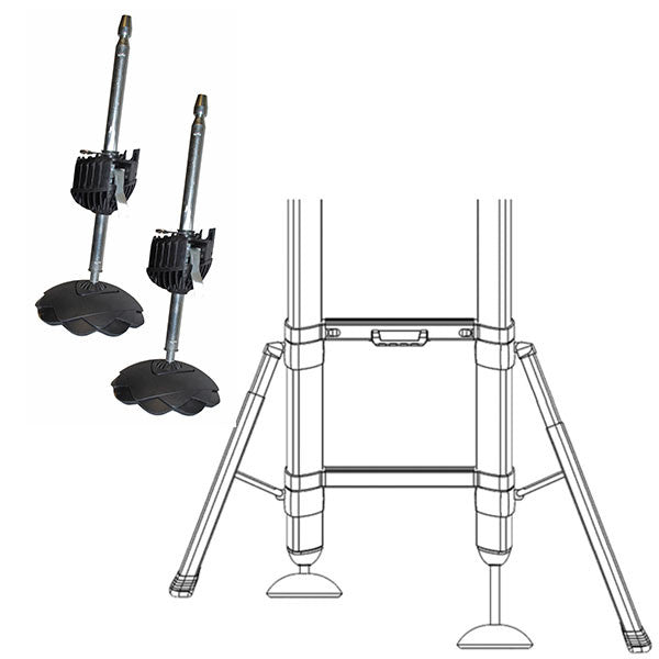 Pieds de sécurité ajus. pour prime stab 9190-109 telesteps
