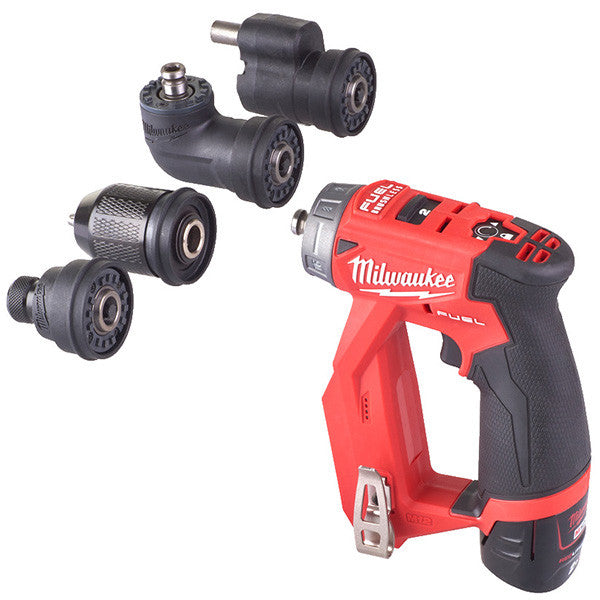 Perceuse visseuse 12v 2ah m12 fuel fddxkit-202x 4933464979 milwaukee