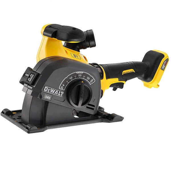 Rainureuse à béton 54v xr flexvolt solo en tstak dcg200nt dewalt