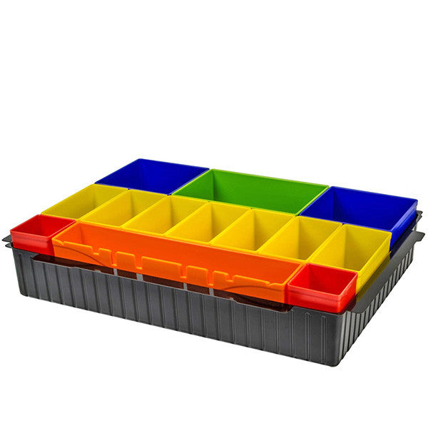 Module de rangement 13 casiers pour makpac 1 p-83652 makita