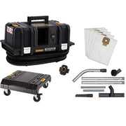 Aspirateur eau poussières 54v flexvolt classe m solo + acc dcv586mk dewalt