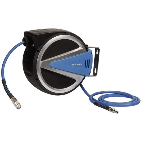Enrouleur auto carter fermé 10m +2m ø8 mm lacm'flex 326010 lacme