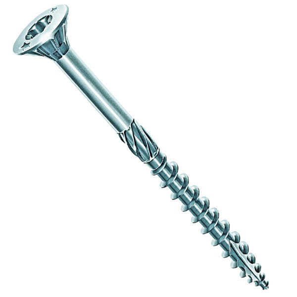 Vis terrasse tête fraisée tx filetage partiel inox a2
