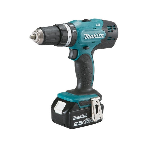 Perceuse à percussion 18v lxt 2x3 ah en coffret dhp453sfe makita