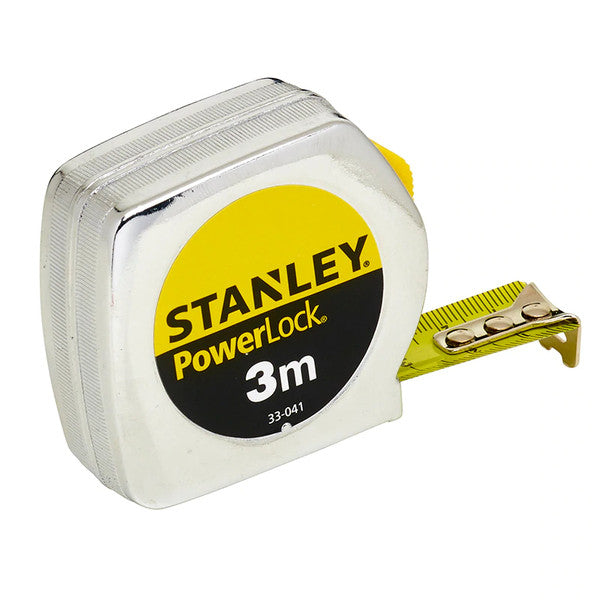 Mesure 3m x 12,7mm powerlock classic metal 0-33-218 stanley