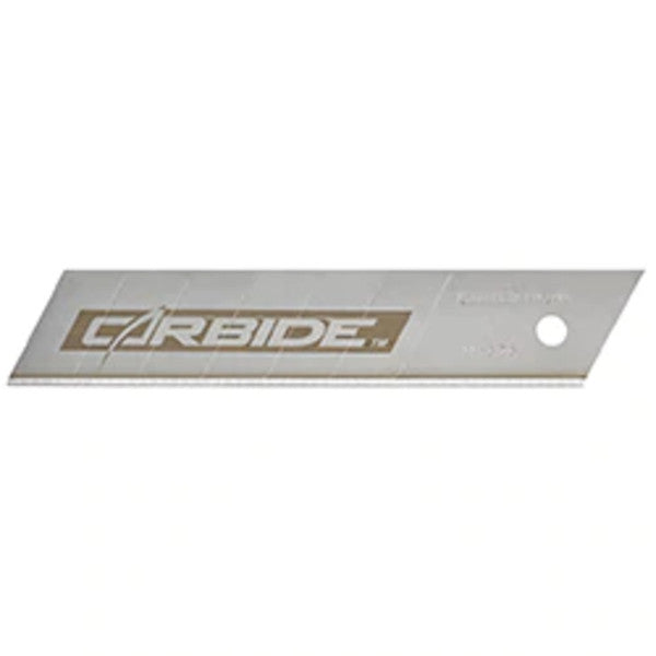 Lames cutter 25mm carbure de tungstene 5 lames stht0-11825 stanley