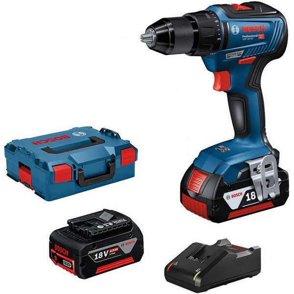 Perceuse à percussion 18 v 4 ah gsb18v-55 06019h5300 bosch