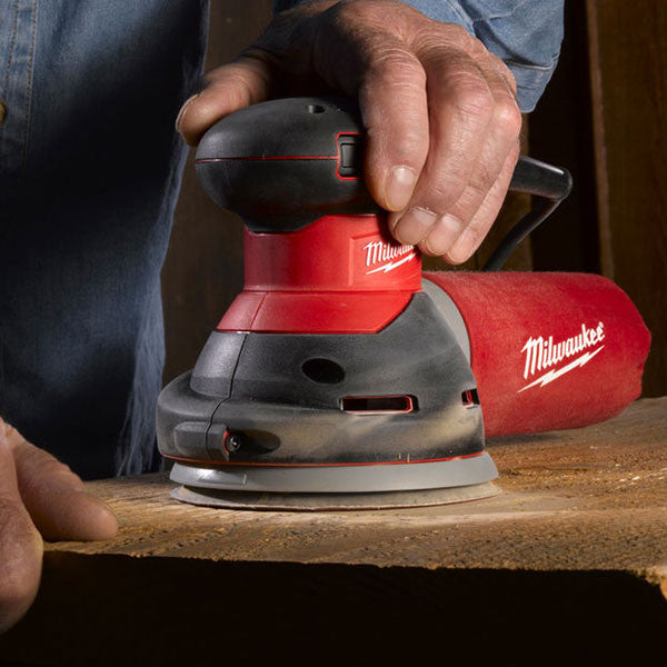 Ponceuse excentrique ros 125 e 4933433180 milwaukee