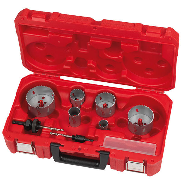 Coffret 6 scies cloches bi-métal contractor 4932464719 milwaukee