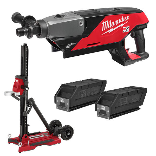 Carotteuse mx fuel 3ah mxf dcd150-302c kit 4933471835 milwaukee