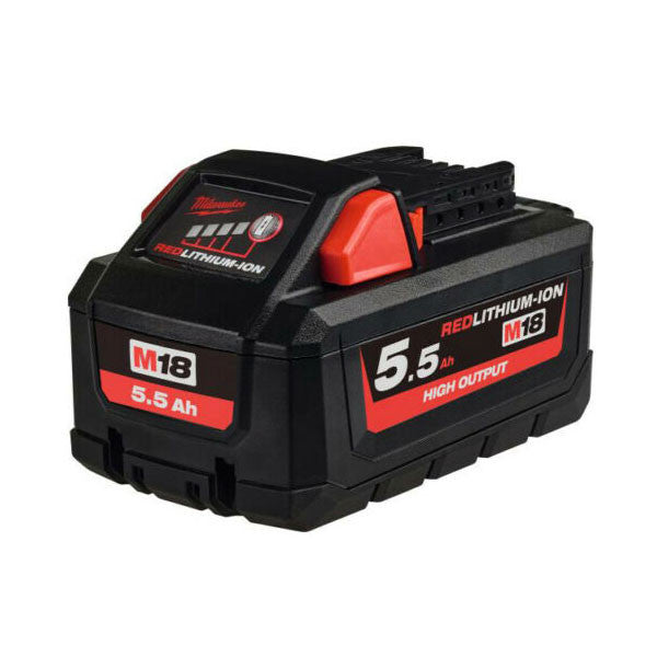 Batterie 18v 5,5ah m18 hb5,5 4932464712 milwaukee