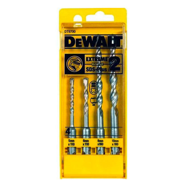 Coffret 4 forets béton ø5 à 10 mm sds-plus dt9700 dewalt