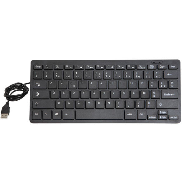 Mini clavier usb azerty 027725 gys