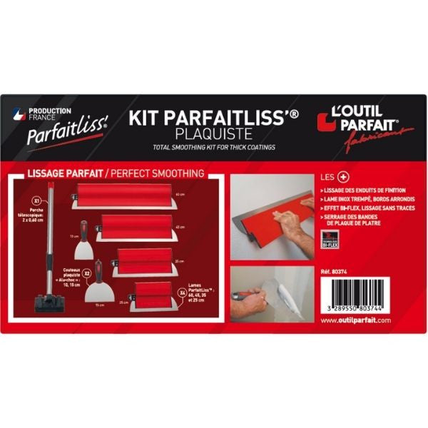 Kit parfaitliss' spéciale plaquiste 80374 l'outil parfait