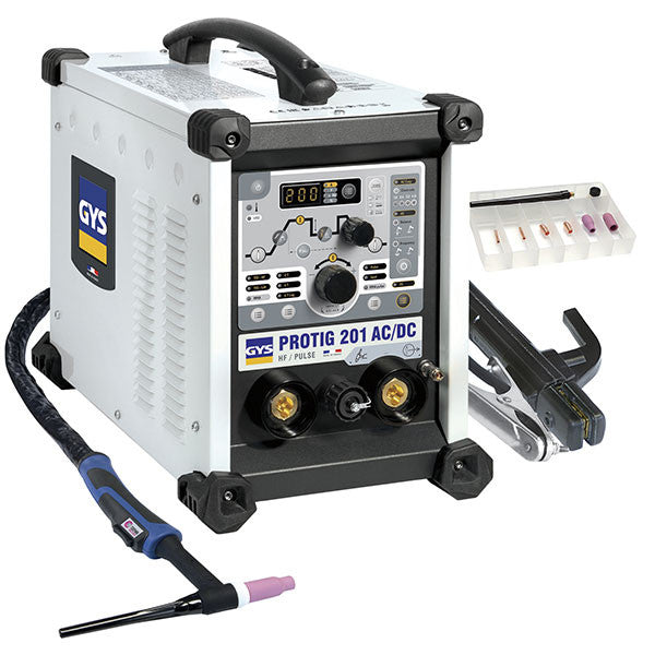 Poste à souder protig 201 ac/dc avec accessoires 063945 gys