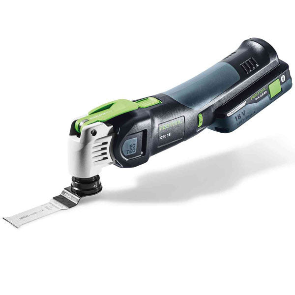 Outil oscillant osc 18 hpc 4,0 ei-set vecturo 576593 festool