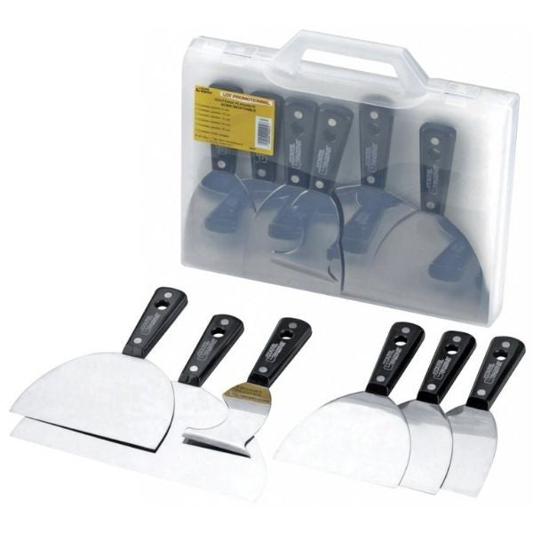 Valise 6 couteaux plaquiste 8077 l'outil parfait
