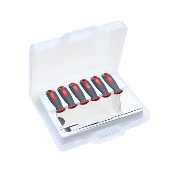Valise 6 couteaux plaquiste alu-choc' 80117 l'outil parfait