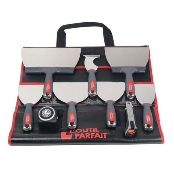 Trousse 9 outils plaquiste & enduiseur alu-choc' 80426 l'outil parfait