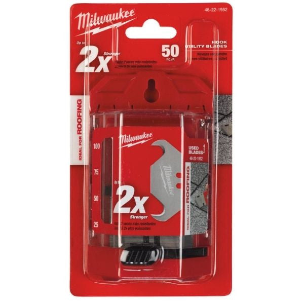 Distributeur lames trapèze crochet (x50) 48221952 milwaukee