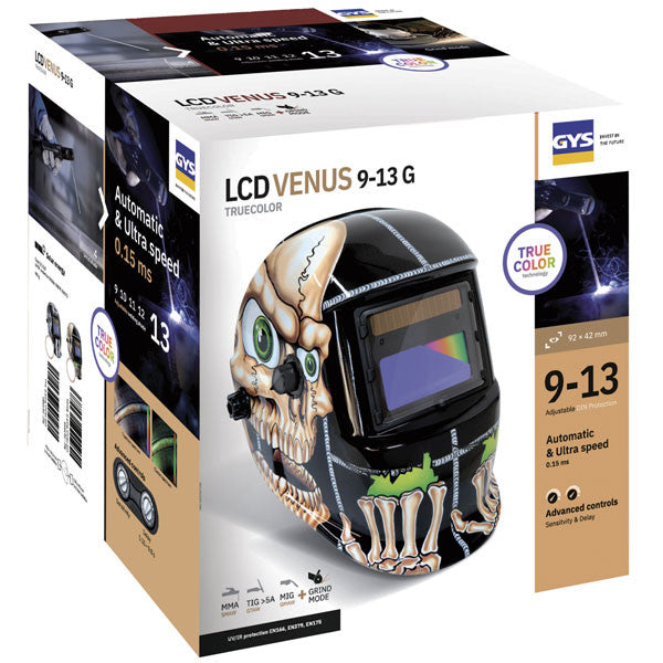 Masque lcd venus 9/13 g bones true color 064973 gys